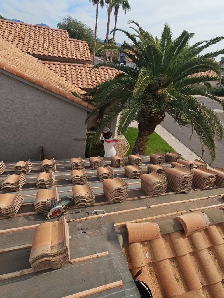Tile Roof project