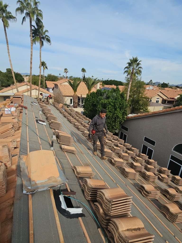 Tile Roof project